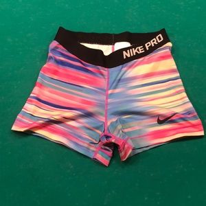 Nike Pro spandex shorts